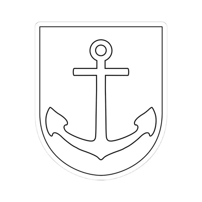 Rogsta vapen (Sweden) (Coat of Arms) STICKER Vinyl Kiss-Cut Decal 4 Inch White - The Sticker Space