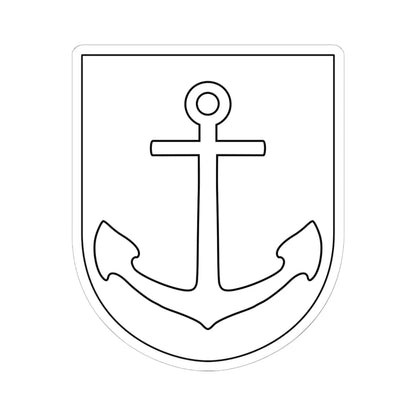 Rogsta vapen (Sweden) (Coat of Arms) STICKER Vinyl Kiss-Cut Decal 6 Inch White - The Sticker Space