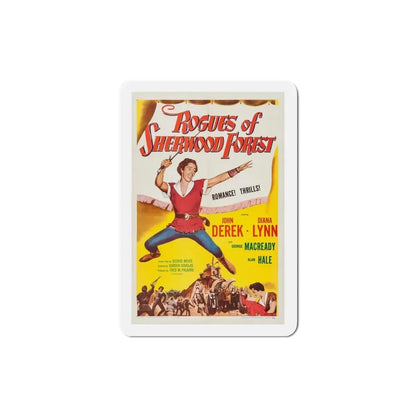 Rogues of Sherwood Forest 1950 Movie Poster Refrigerator Magnet 4 Inch - The Sticker Space