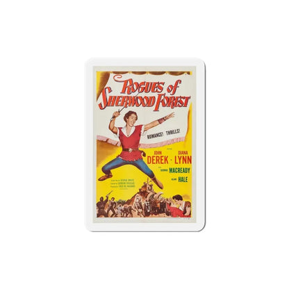 Rogues of Sherwood Forest 1950 Movie Poster Refrigerator Magnet 6 Inch - The Sticker Space