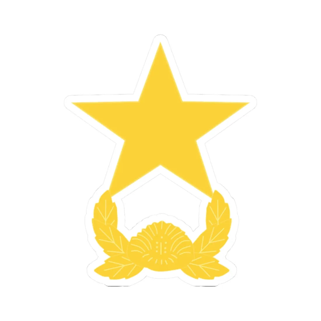 ROK army Junjang (Korea) (Military Rank) STICKER Vinyl Kiss-Cut Decal - The Sticker Space