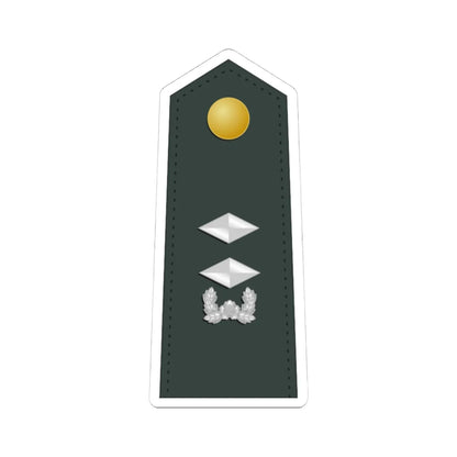 ROKMC OF 1b (Korea) (Military Rank) STICKER Vinyl Kiss-Cut Decal 4 Inch White - The Sticker Space