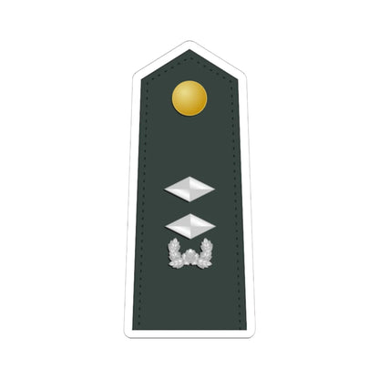 ROKMC OF 1b (Korea) (Military Rank) STICKER Vinyl Kiss-Cut Decal 6 Inch White - The Sticker Space