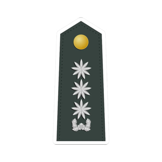 ROKMC OF 5 (Korea) (Military Rank) STICKER Vinyl Kiss-Cut Decal 2 Inch White - The Sticker Space