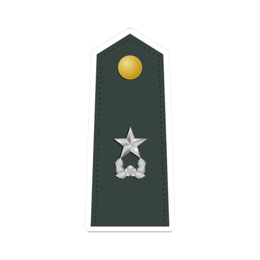 ROKMC OF 6 (Korea) (Military Rank) STICKER Vinyl Kiss-Cut Decal 2 Inch White - The Sticker Space