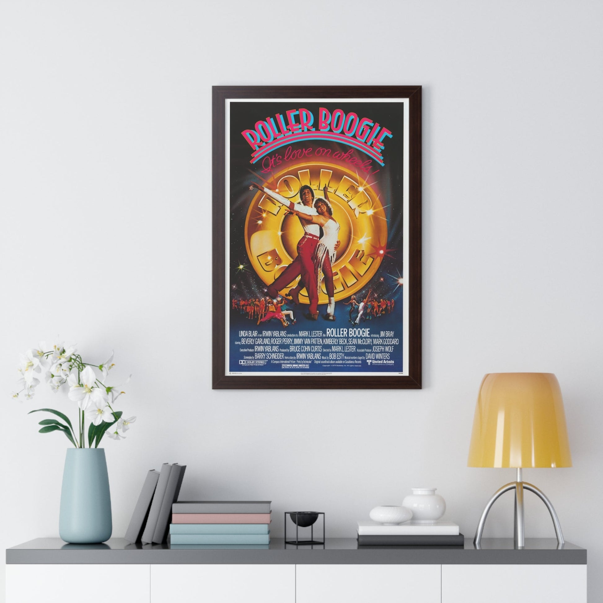 ROLLER BOOGIE 1979 - Framed Movie Poster-The Sticker Space