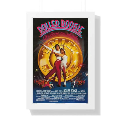 ROLLER BOOGIE 1979 - Framed Movie Poster 16″ x 24″ White - The Sticker Space