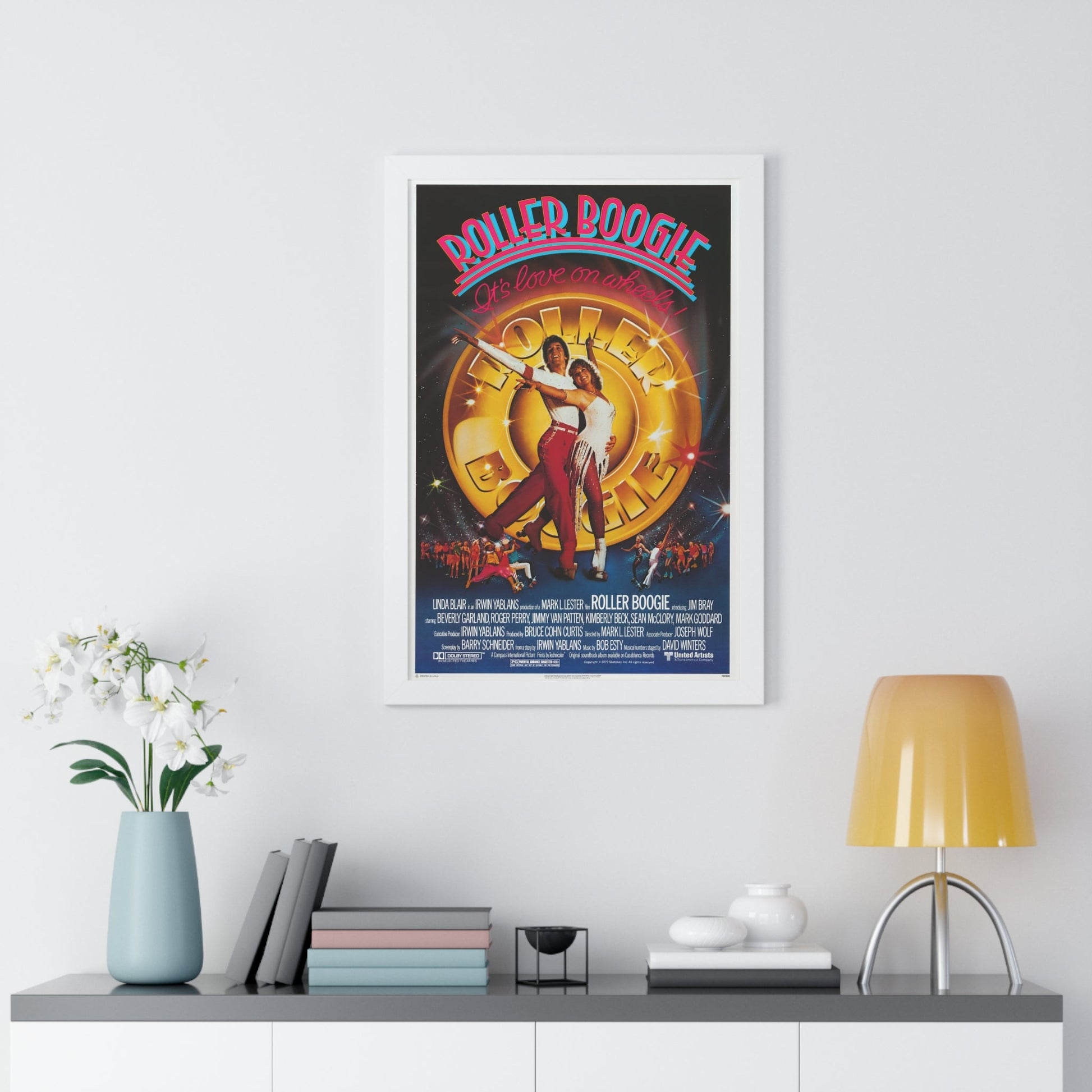 ROLLER BOOGIE 1979 - Framed Movie Poster-The Sticker Space