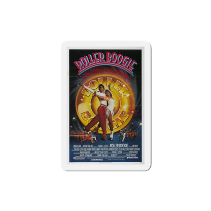 Roller Boogie 1979 Movie Poster Die-Cut Magnet-3 Inch-The Sticker Space