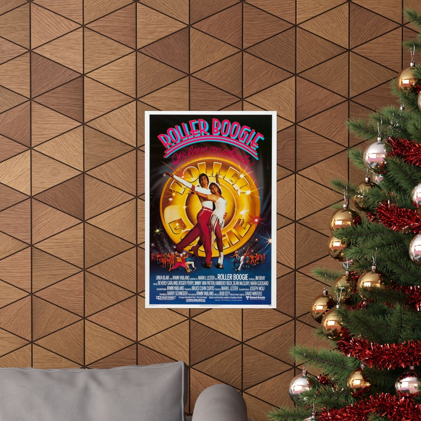 ROLLER BOOGIE 1979 - Paper Movie Poster-The Sticker Space