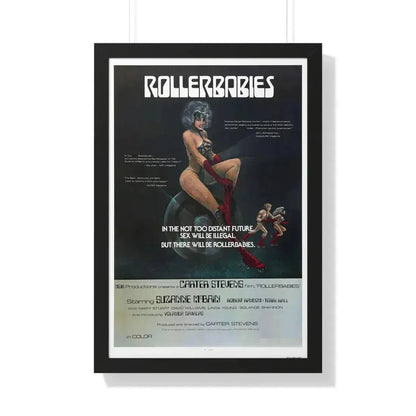 ROLLERBABIES 1976 - Framed Movie Poster - The Sticker Space