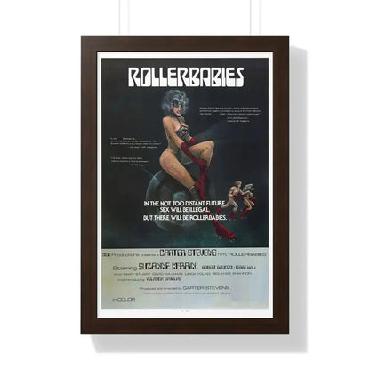 ROLLERBABIES 1976 - Framed Movie Poster - The Sticker Space
