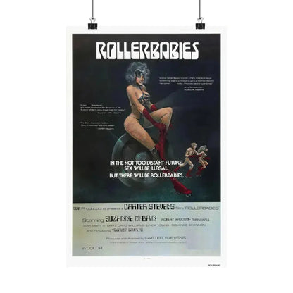 ROLLERBABIES 1976 - Paper Movie Poster 12″ x 18″ Matte - The Sticker Space