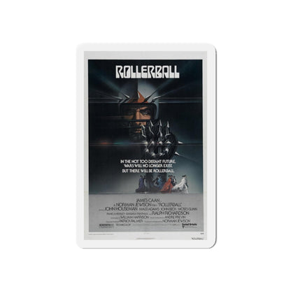 ROLLERBALL 1975 Movie Poster - Refrigerator Magnet-5" x 5"-The Sticker Space