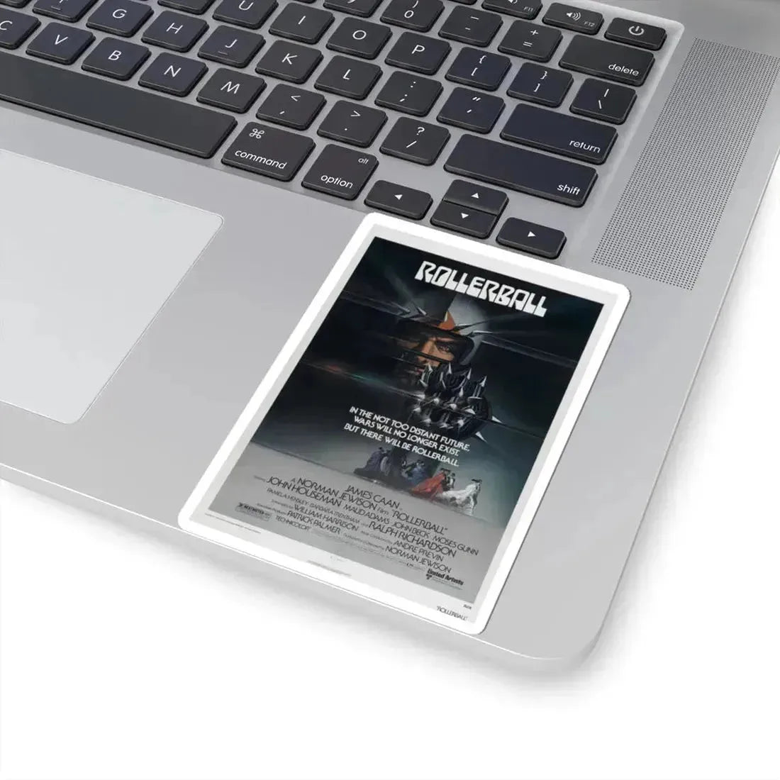 Rollerball 1975 Movie Poster - STICKER Vinyl Kiss-Cut Decal - The Sticker Space