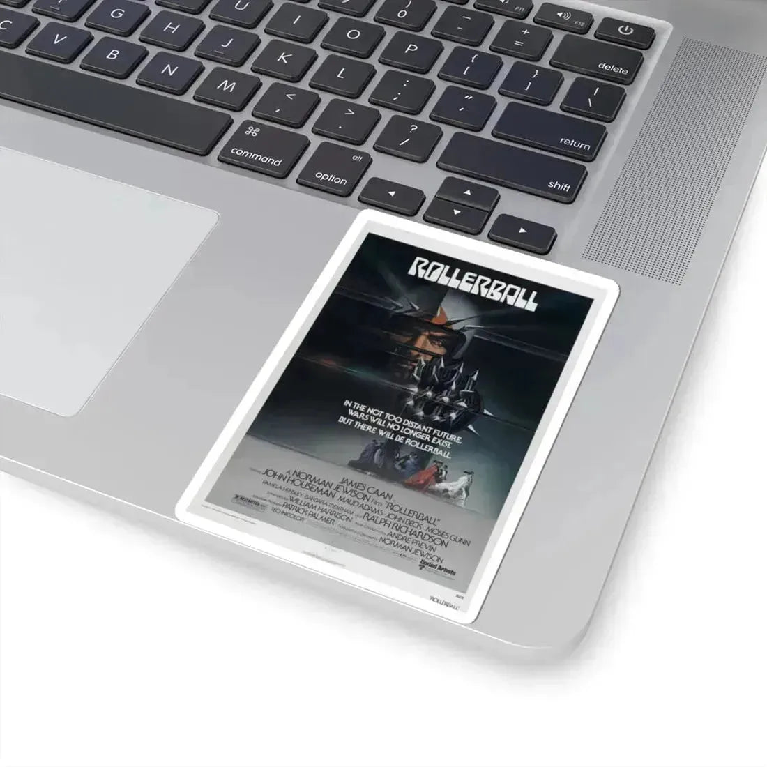 Rollerball 1975 Movie Poster - STICKER Vinyl Kiss-Cut Decal - The Sticker Space