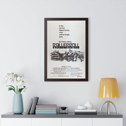 ROLLERBALL (TEASER) 1975 - Framed Movie Poster-The Sticker Space