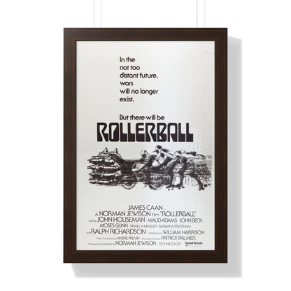 ROLLERBALL (TEASER) 1975 - Framed Movie Poster-16″ x 24″-The Sticker Space