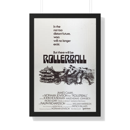 ROLLERBALL (TEASER) 1975 - Framed Movie Poster-20" x 30"-The Sticker Space