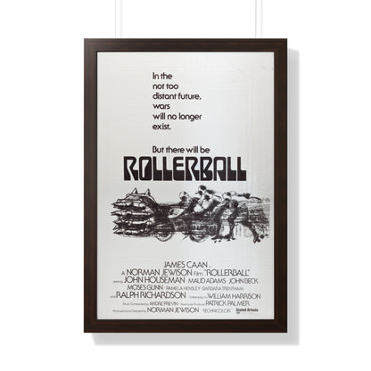 ROLLERBALL (TEASER) 1975 - Framed Movie Poster-20" x 30"-The Sticker Space