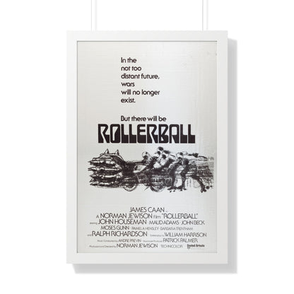 ROLLERBALL (TEASER) 1975 - Framed Movie Poster-20" x 30"-The Sticker Space