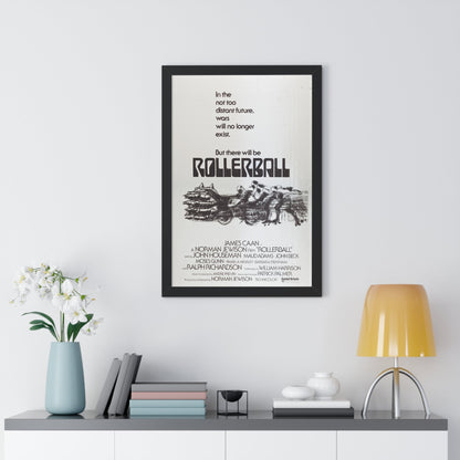 ROLLERBALL (TEASER) 1975 - Framed Movie Poster-The Sticker Space