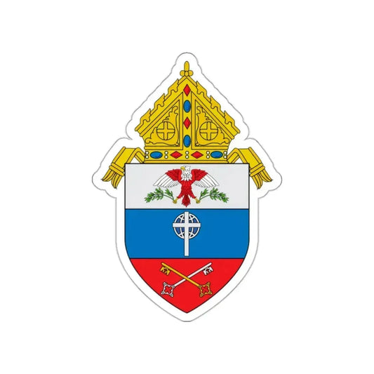 Roman Catholic Archdiocese for the Military Services, USA - STICKER Vinyl Die-Cut Decal White Die-Cut 2 Inch - The Sticker Space