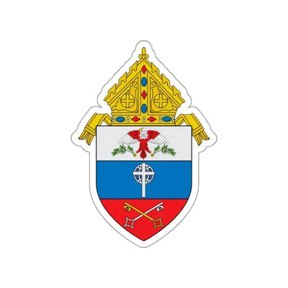 Roman Catholic Archdiocese for the Military Services, USA - STICKER Vinyl Die-Cut Decal White Die-Cut 3 Inch - The Sticker Space