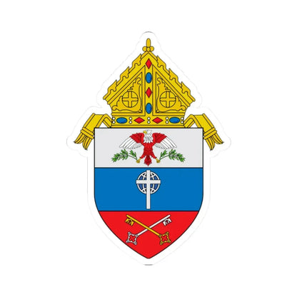 Roman Catholic Archdiocese for the Military Services, USA - STICKER Vinyl Kiss-Cut Decal 2 Inch White - The Sticker Space