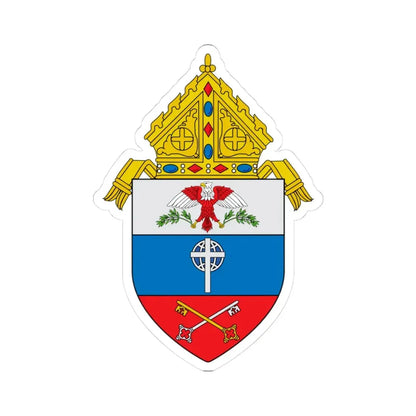 Roman Catholic Archdiocese for the Military Services, USA - STICKER Vinyl Kiss-Cut Decal 3 Inch White - The Sticker Space