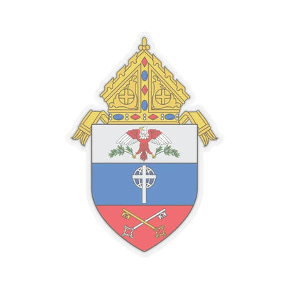 Roman Catholic Archdiocese for the Military Services, USA - STICKER Vinyl Kiss-Cut Decal 6 Inch Transparent - The Sticker Space