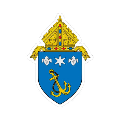 Roman Catholic Archdiocese of Anchorage - STICKER Vinyl Kiss-Cut Decal 3 Inch White - The Sticker Space