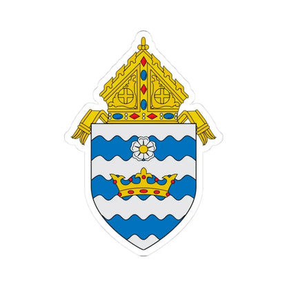 Roman Catholic Archdiocese of Atlanta - STICKER Vinyl Kiss-Cut Decal 3 Inch White - The Sticker Space
