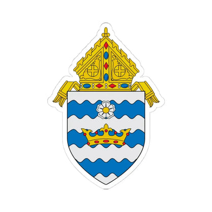 Roman Catholic Archdiocese of Atlanta - STICKER Vinyl Kiss-Cut Decal 4 Inch White - The Sticker Space