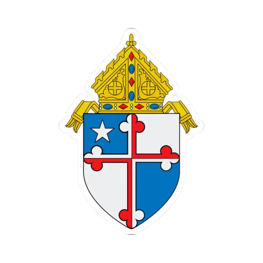 Roman Catholic Archdiocese of Baltimore - STICKER Vinyl Kiss-Cut Decal 2 Inch White - The Sticker Space