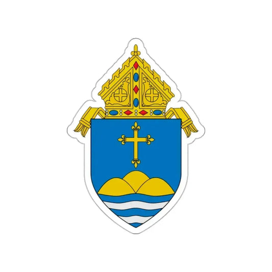 Roman Catholic Archdiocese of Boston - STICKER Vinyl Die-Cut Decal White Die-Cut 2 Inch - The Sticker Space