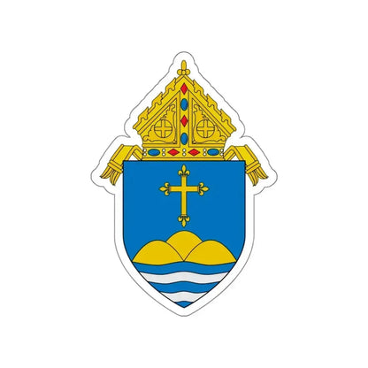 Roman Catholic Archdiocese of Boston - STICKER Vinyl Die-Cut Decal White Die-Cut 4 Inch - The Sticker Space