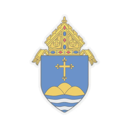 Roman Catholic Archdiocese of Boston - STICKER Vinyl Kiss-Cut Decal 2 Inch Transparent - The Sticker Space