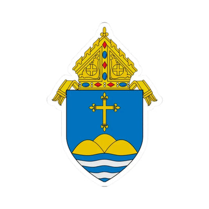 Roman Catholic Archdiocese of Boston - STICKER Vinyl Kiss-Cut Decal 2 Inch White - The Sticker Space