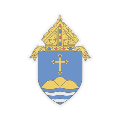 Roman Catholic Archdiocese of Boston - STICKER Vinyl Kiss-Cut Decal 3 Inch Transparent - The Sticker Space