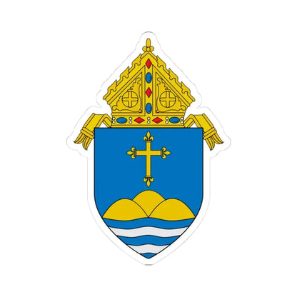 Roman Catholic Archdiocese of Boston - STICKER Vinyl Kiss-Cut Decal 3 Inch White - The Sticker Space