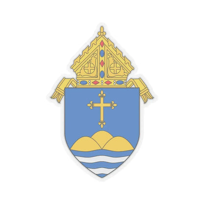 Roman Catholic Archdiocese of Boston - STICKER Vinyl Kiss-Cut Decal 4 Inch Transparent - The Sticker Space