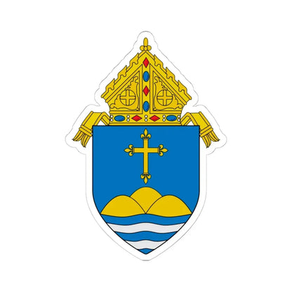 Roman Catholic Archdiocese of Boston - STICKER Vinyl Kiss-Cut Decal 6 Inch White - The Sticker Space