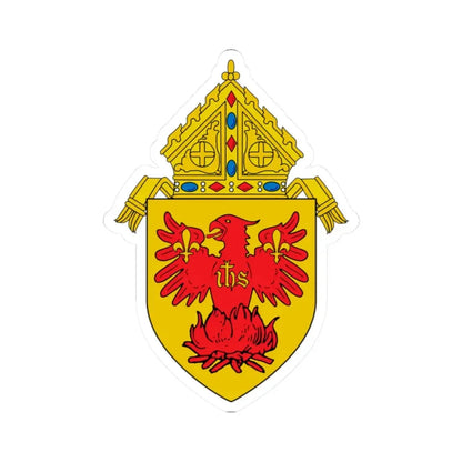 Roman Catholic Archdiocese of Chicago - STICKER Vinyl Kiss-Cut Decal 2 Inch White - The Sticker Space