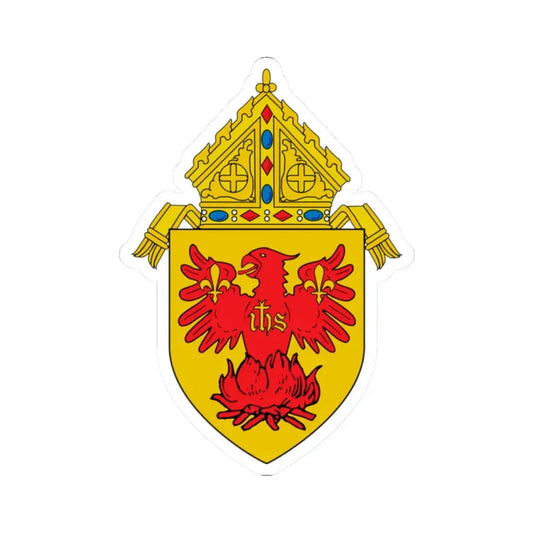 Roman Catholic Archdiocese of Chicago - STICKER Vinyl Kiss-Cut Decal 2 Inch White - The Sticker Space