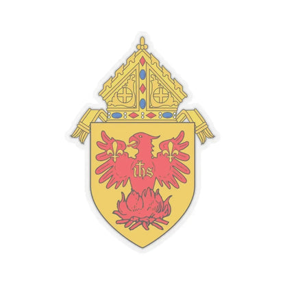 Roman Catholic Archdiocese of Chicago - STICKER Vinyl Kiss-Cut Decal 4 Inch Transparent - The Sticker Space