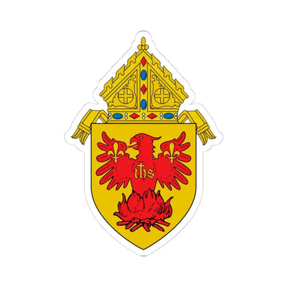 Roman Catholic Archdiocese of Chicago - STICKER Vinyl Kiss-Cut Decal 4 Inch White - The Sticker Space