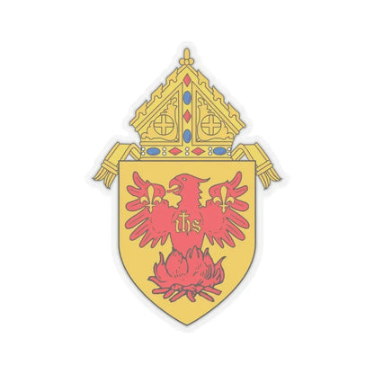 Roman Catholic Archdiocese of Chicago - STICKER Vinyl Kiss-Cut Decal 6 Inch Transparent - The Sticker Space