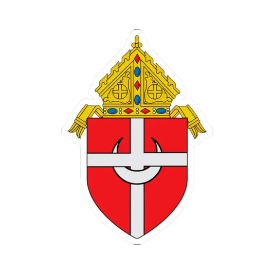 Roman Catholic Archdiocese of Denver - STICKER Vinyl Kiss-Cut Decal 2 Inch White - The Sticker Space