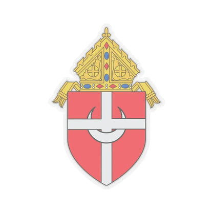 Roman Catholic Archdiocese of Denver - STICKER Vinyl Kiss-Cut Decal 4 Inch Transparent - The Sticker Space